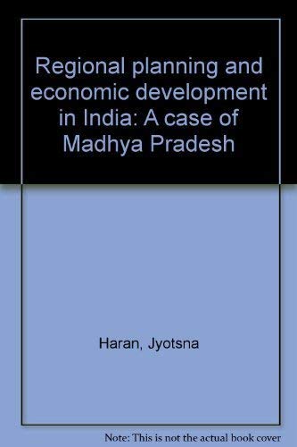 Regional Planning & Economic Development in India