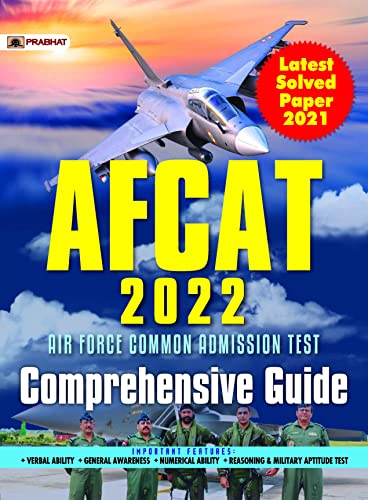 AFCAT 2023 Air Force Common Admission Test Comprehensive Guide by Team Prabhat