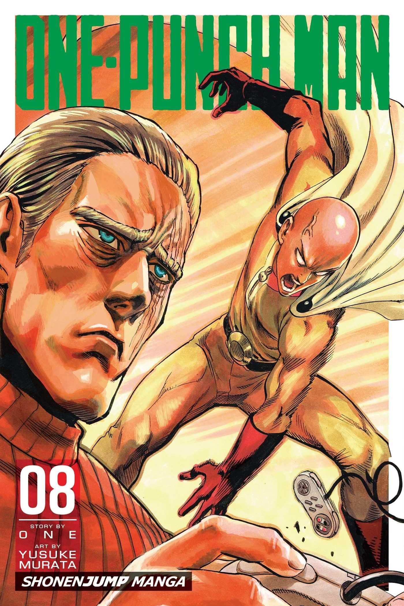 One-Punch Man Volume 8 book cover