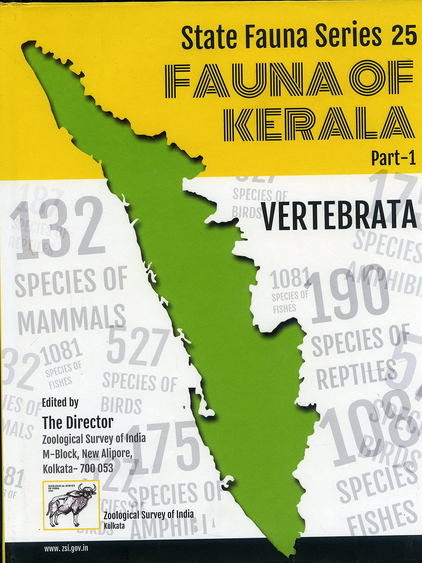 Fauna of Kerala Part-1: Vertebrata book cover