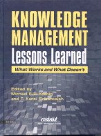 Knowledge Management Lessons Learned (What works and what Doesn’t), 2008