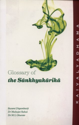 Glossary of the Sankhyakarika book cover