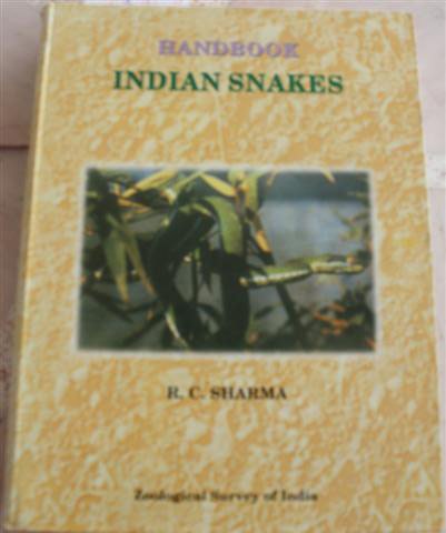 Handbook : Indian SnakesHardcover book cover