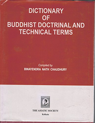 Dictionary of Buddhist Doctrinal And technical Terms  book cover