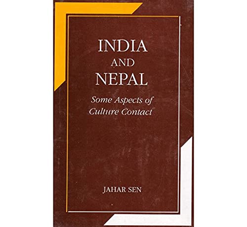 India and Nepal: Some Aspects of Culture Contact book cover