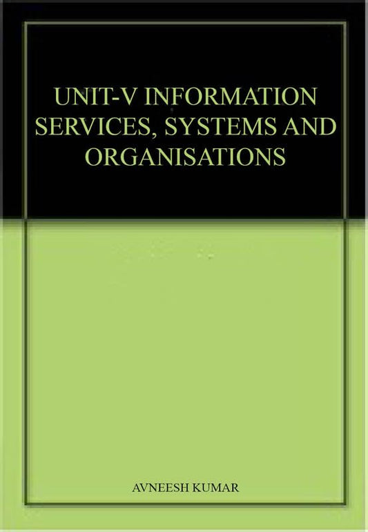 UNITV INFORMATION SERVICES, SYSTEMS AND ORGANISATIONS