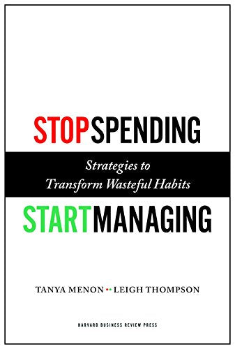 Stop Spending, Start Managing book cover