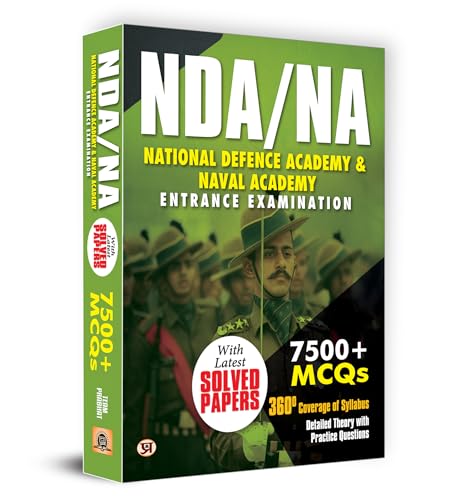 NDA/NA National Defence Academy & Naval Academy Entrance Examination Guide by Team Prabhat