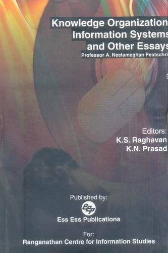 Knowledge Organization, Information Systems and Other Essays, 2006