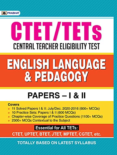 CTET/TETS ENGLISH LANGUAGE & PEDAGOGY PAPERS–I & II by Dharmesh Singh