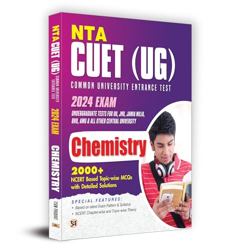 NTA CUET UG 2024 Exam | Chemistry | 2000+ NCERT Based Topic-wise MCQs | Useful for DU JNU Jamia Milia BHU AMU CHS and All Other Central University by Team Prabhat