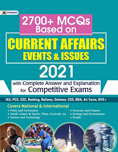 2700+ MCQs BASED ON CURRENT AFFAIRS EVENTS & ISSUES 2021 by Aamir Bin Usman