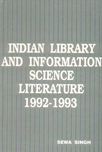 Indian Library and Information Science Literature 199293