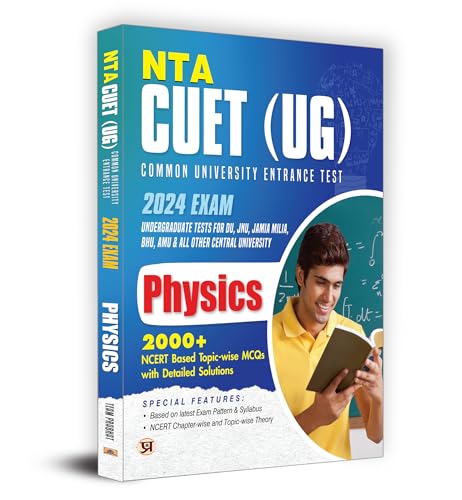 NTA CUET UG 2024 Exam | Physics | 2000+ NCERT Based Topic-wise MCQs | Useful for DU JNU Jamia Milia BHU AMU CHS and All Other Central University by Team Prabhat