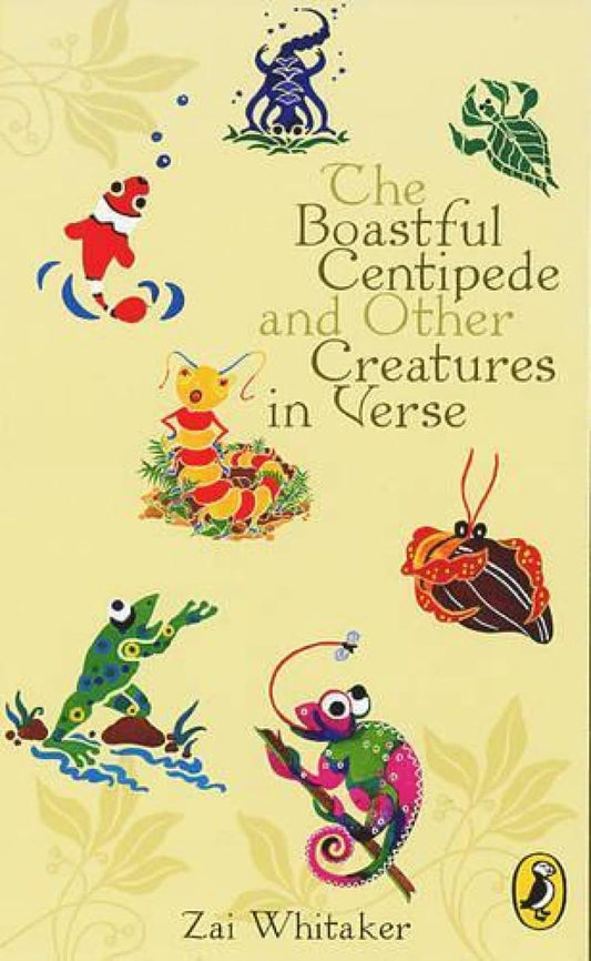 The Boastful Centipede & Other Creatures In Verse book cover