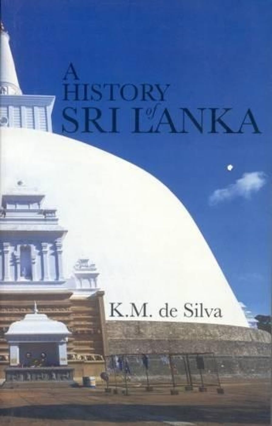 A History Of Sri Lanka book cover