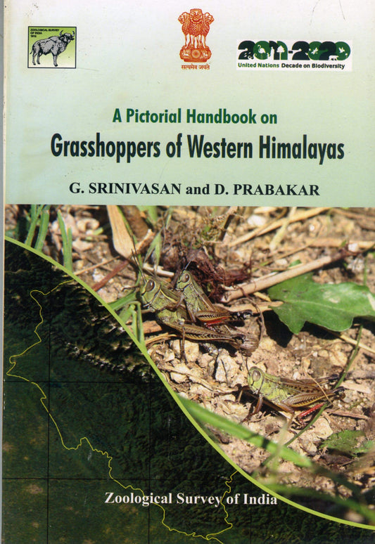 A Pictorial Handbook on Grasshoppers of Western Himalayas book cover