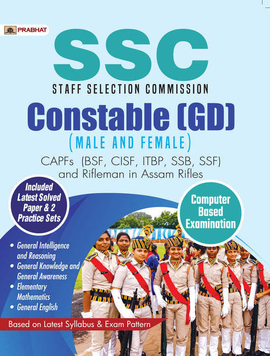 SSC Staff Selection Commission Constable (GD) (Male and Female) Computer Based Examination by Team Prabhat