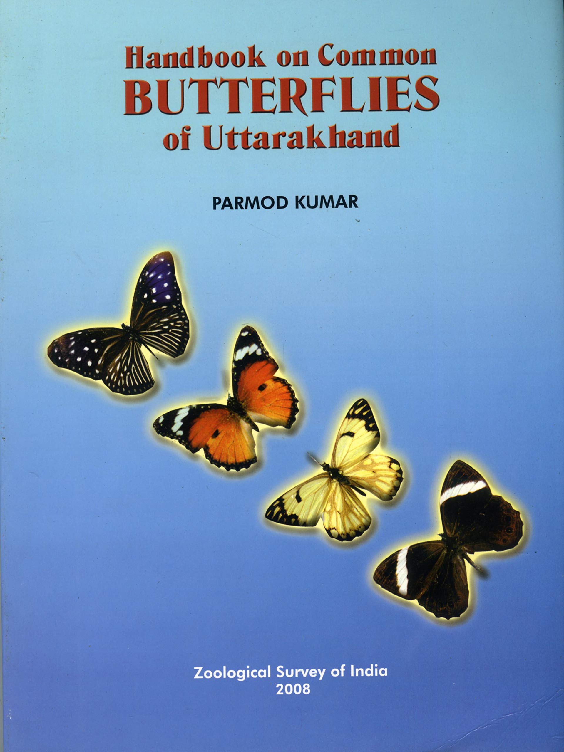 Handbook on Common BUTTERFLIES of Uttarakhand book cover