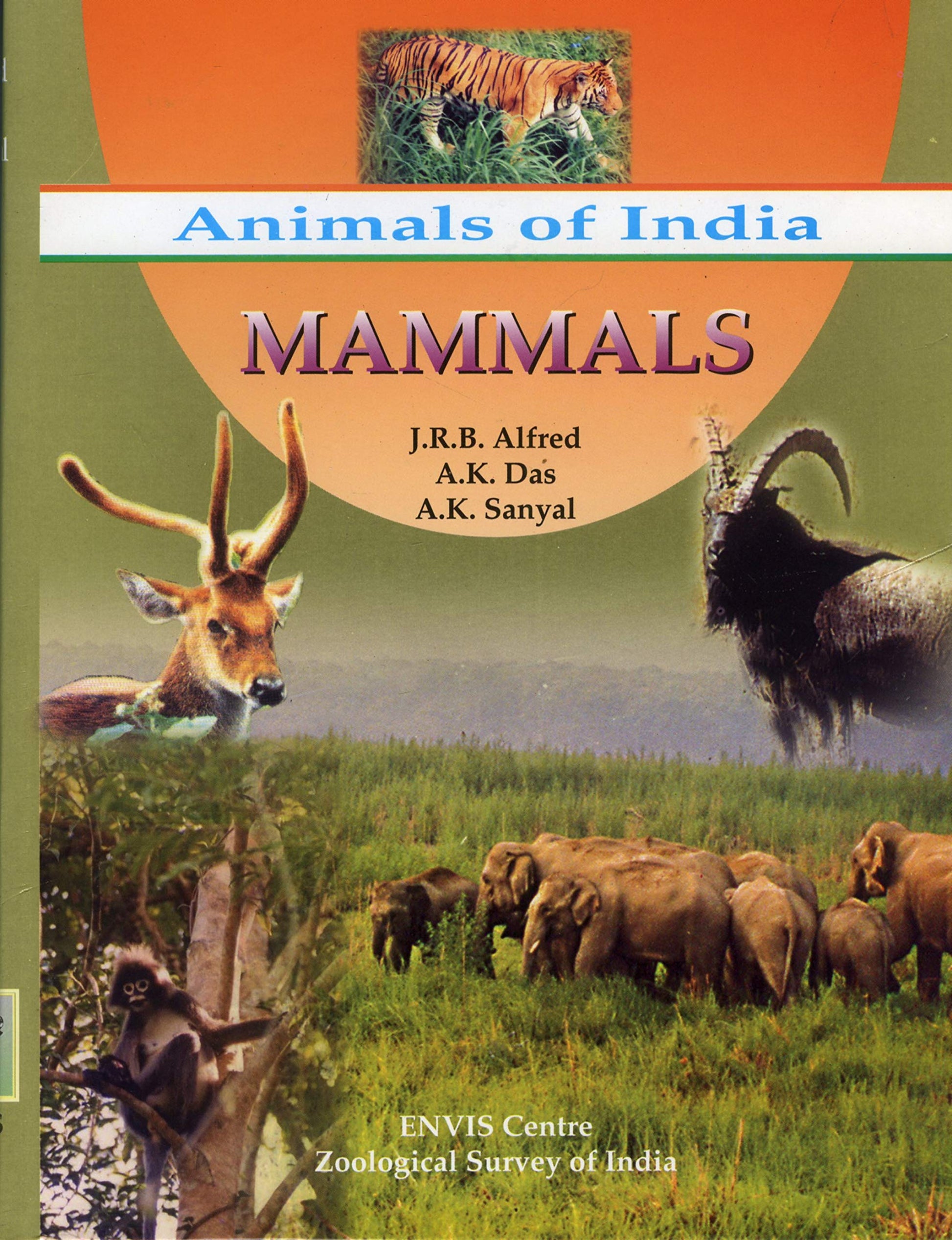Animals of India: MAMMALS book cover